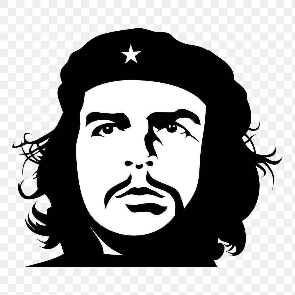 Che Guevara png sticker illustration, transparent background. Free public domain CC0 image