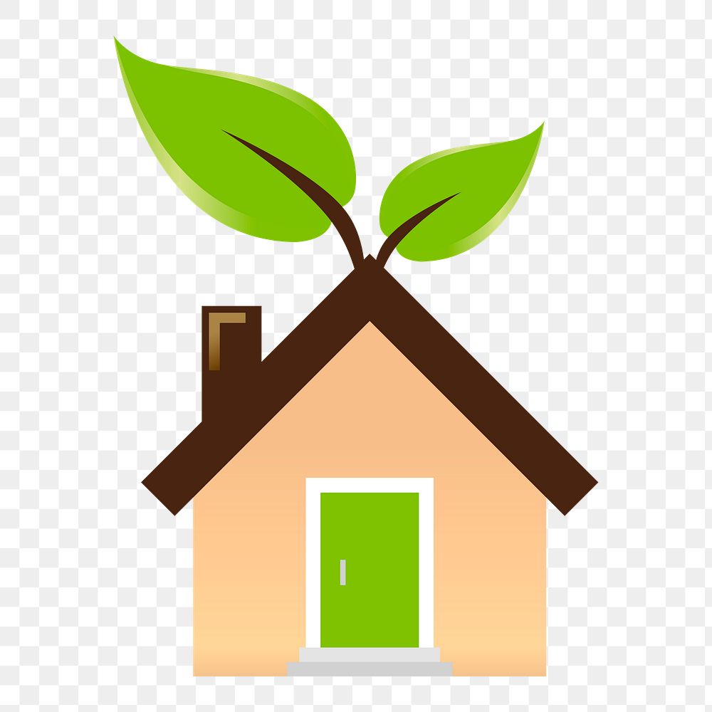 Green house png sticker, environment illustration on transparent background. Free public domain CC0 image.