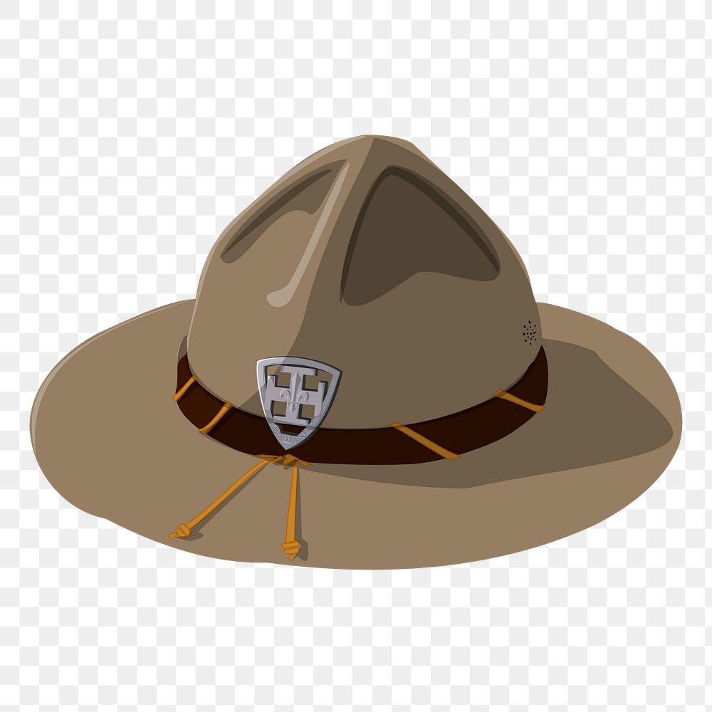 Hat png sticker illustration, transparent background. Free public domain CC0 image.