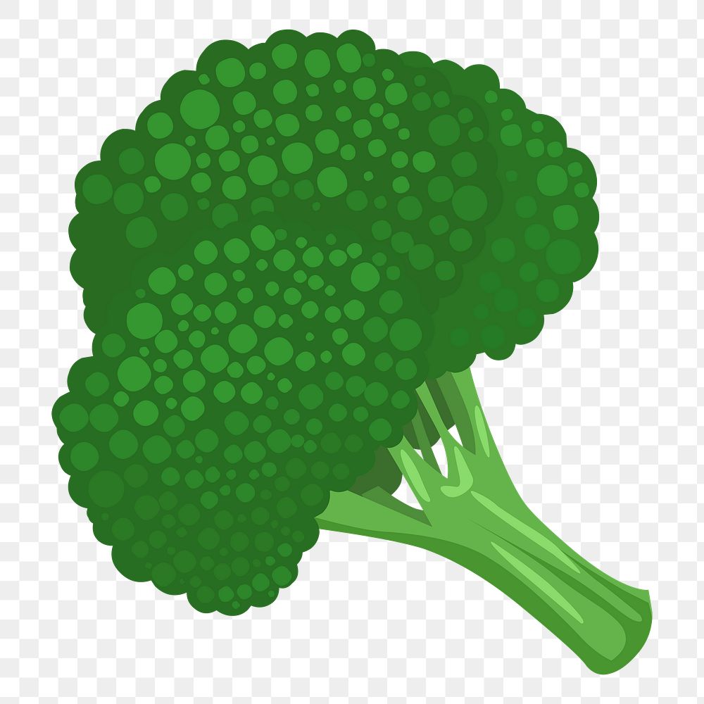 Broccoli png sticker, vegetable illustration, transparent background. Free public domain CC0 image