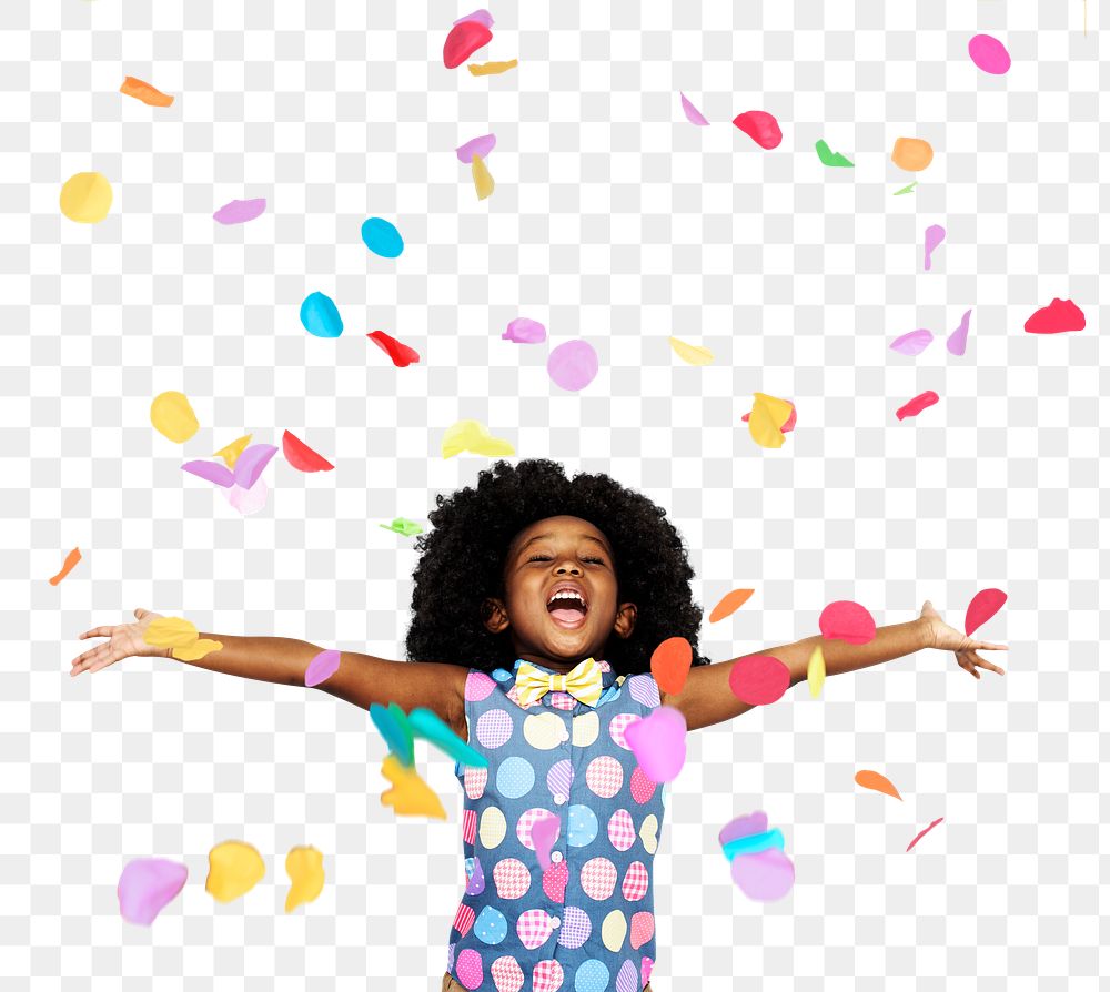 Kid's party png sticker, transparent background