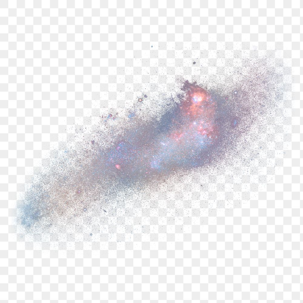 Png galaxy, aesthetic, transparent background