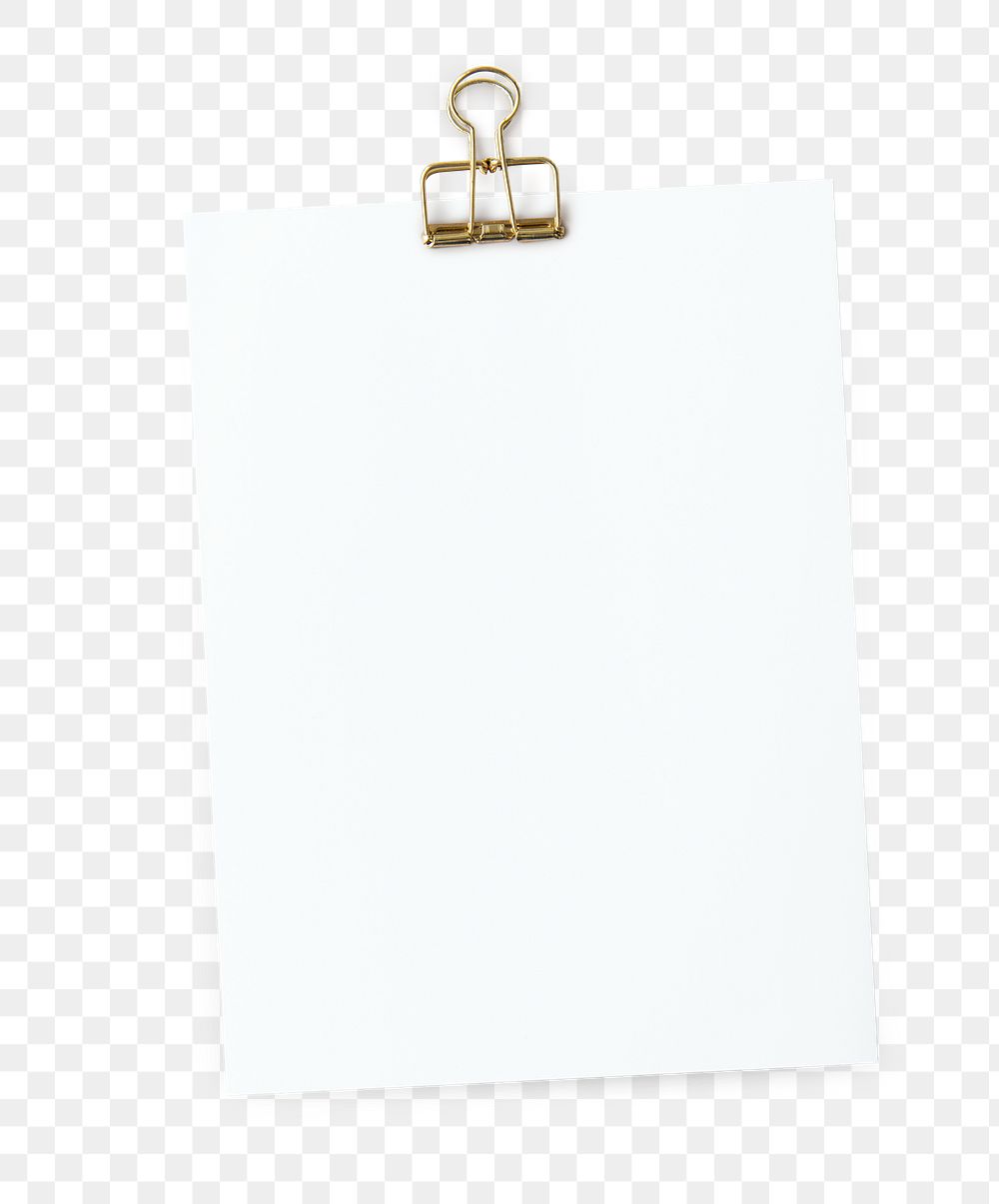 Paper note png journal sticker, transparent background