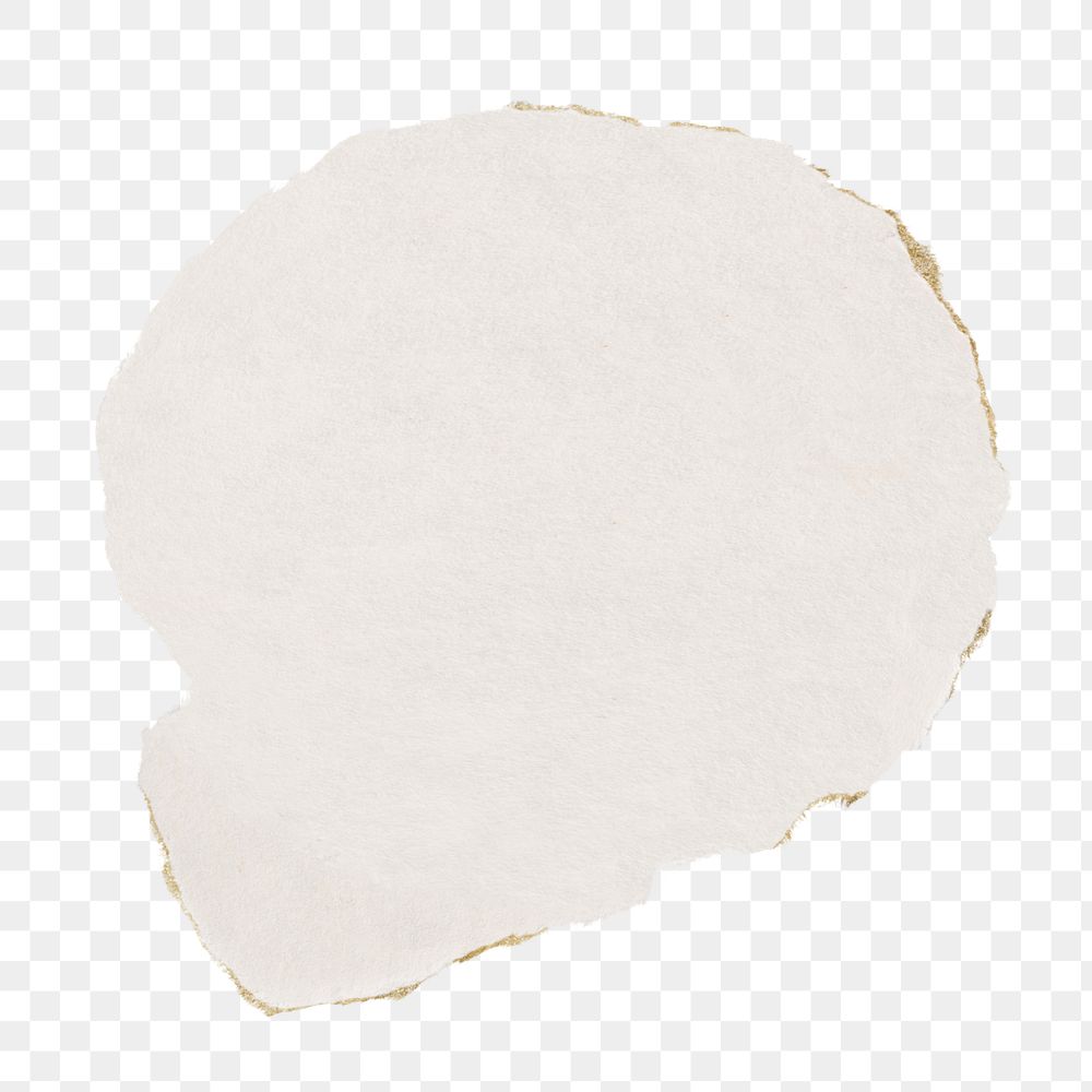 Ripped paper png cut out, digital note with copy space on transparent background