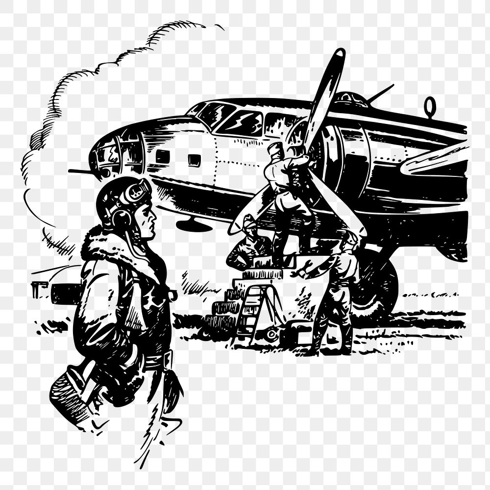 Airforce png sticker illustration, transparent background. Free public domain CC0 image.