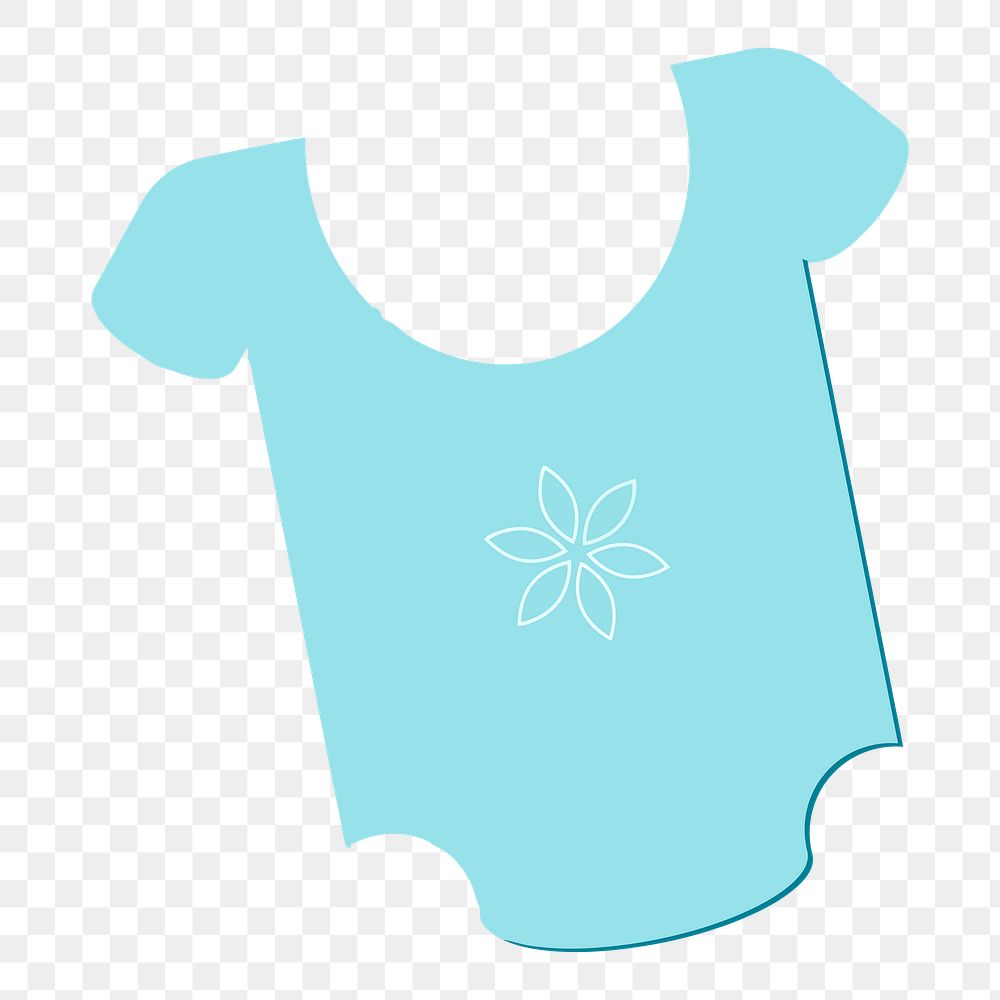 Baby pajamas png sticker, care equipment illustration, transparent background. Free public domain CC0 image