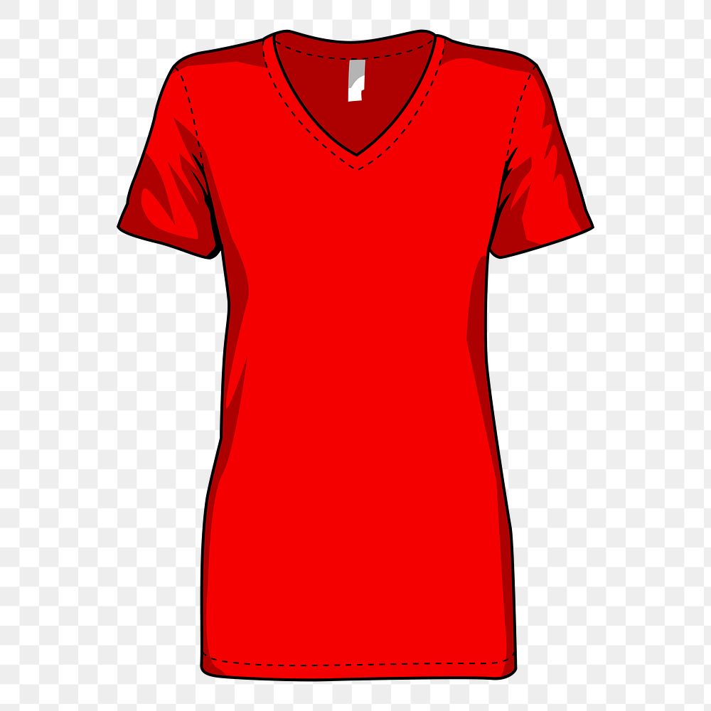 Red dress png sticker, transparent background. Free public domain CC0 image.