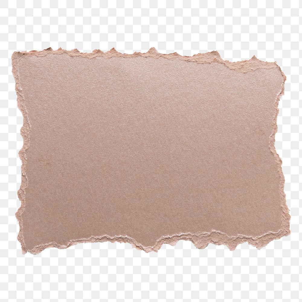 Pink torn paper png scrap texture, transparent background 