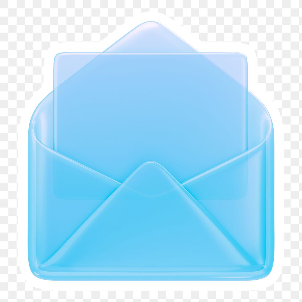 Envelope, email png icon sticker, transparent background