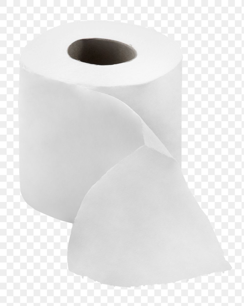 Toilet paper png sticker, transparent background