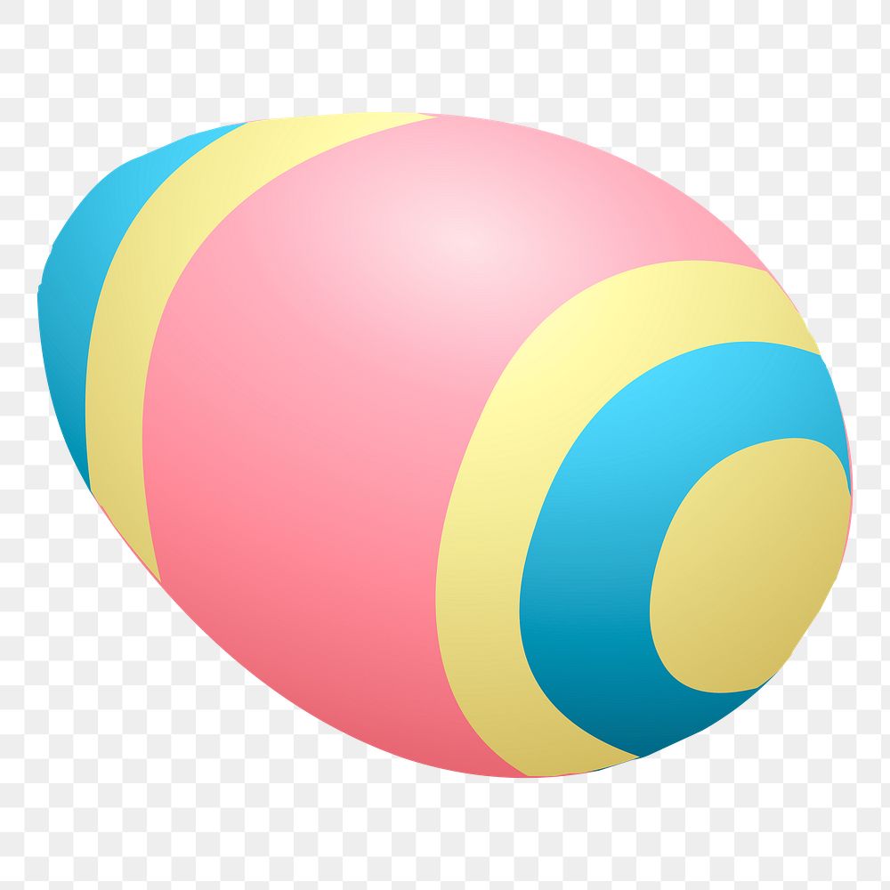 PNG Easter egg sticker, Glitch game illustration, transparent background. Free public domain CC0 image.