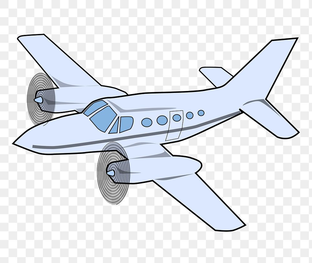 Jet plane png sticker, transparent background. Free public domain CC0 image.