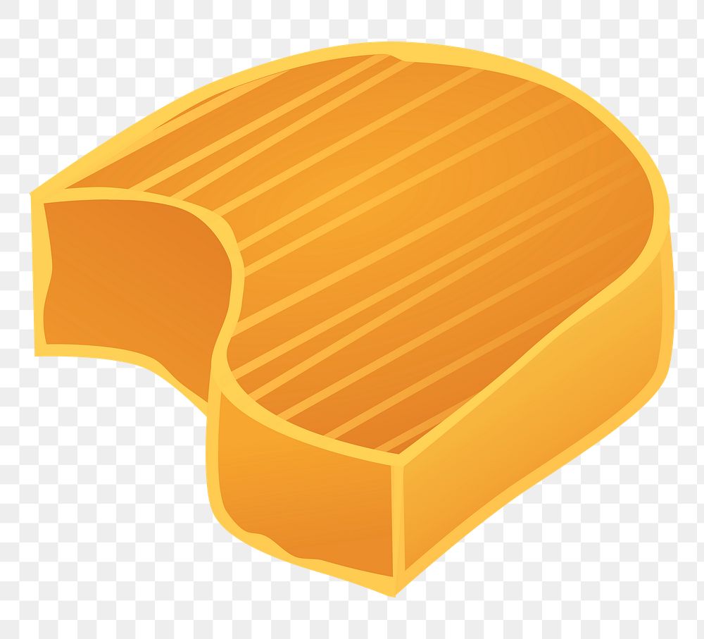 Chicken nugget png sticker, transparent background. Free public domain CC0 image.