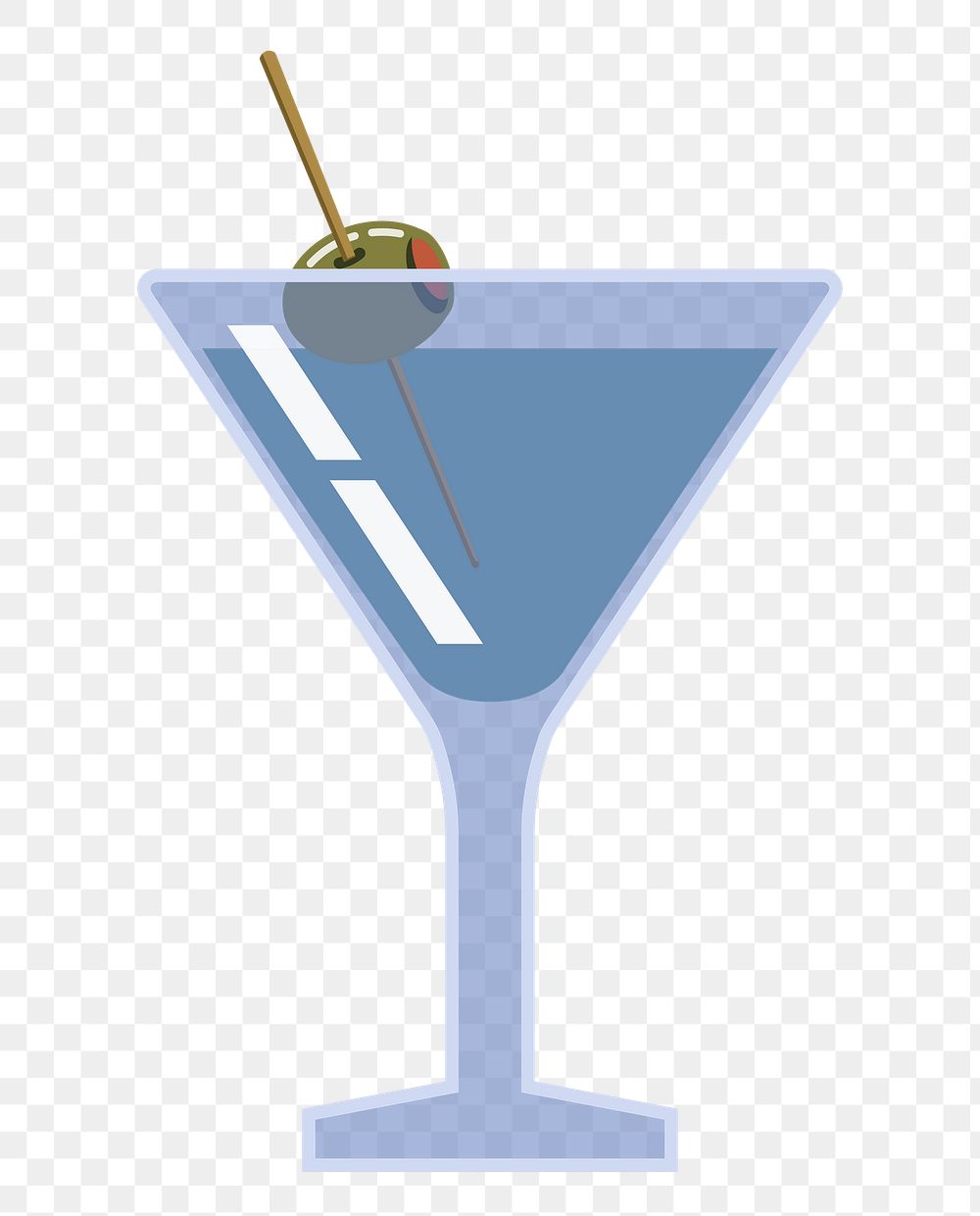 Margarita cocktail png sticker, transparent background. Free public domain CC0 image.