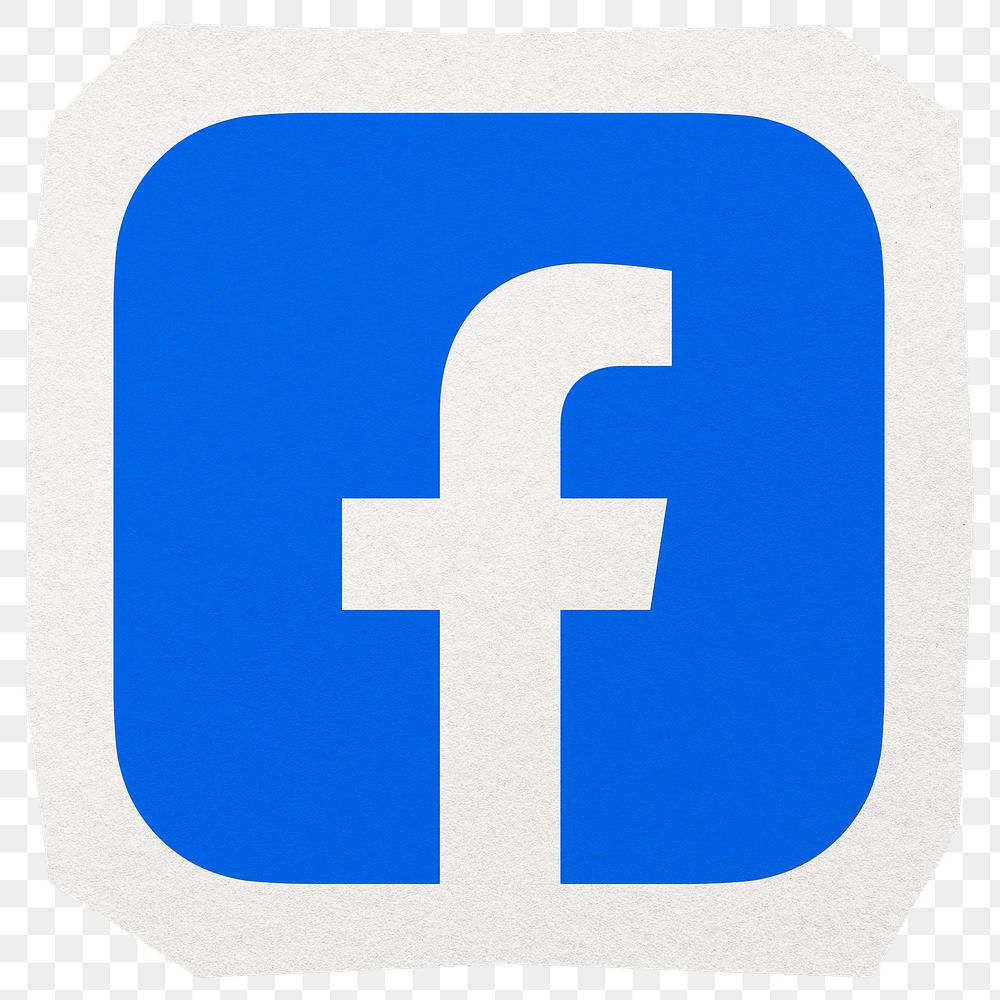 Facebook social media icon png. 15 JUNE 2022 - BANGKOK, THAILAND