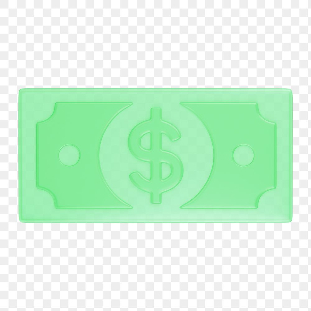 Money icon  png sticker, transparent background