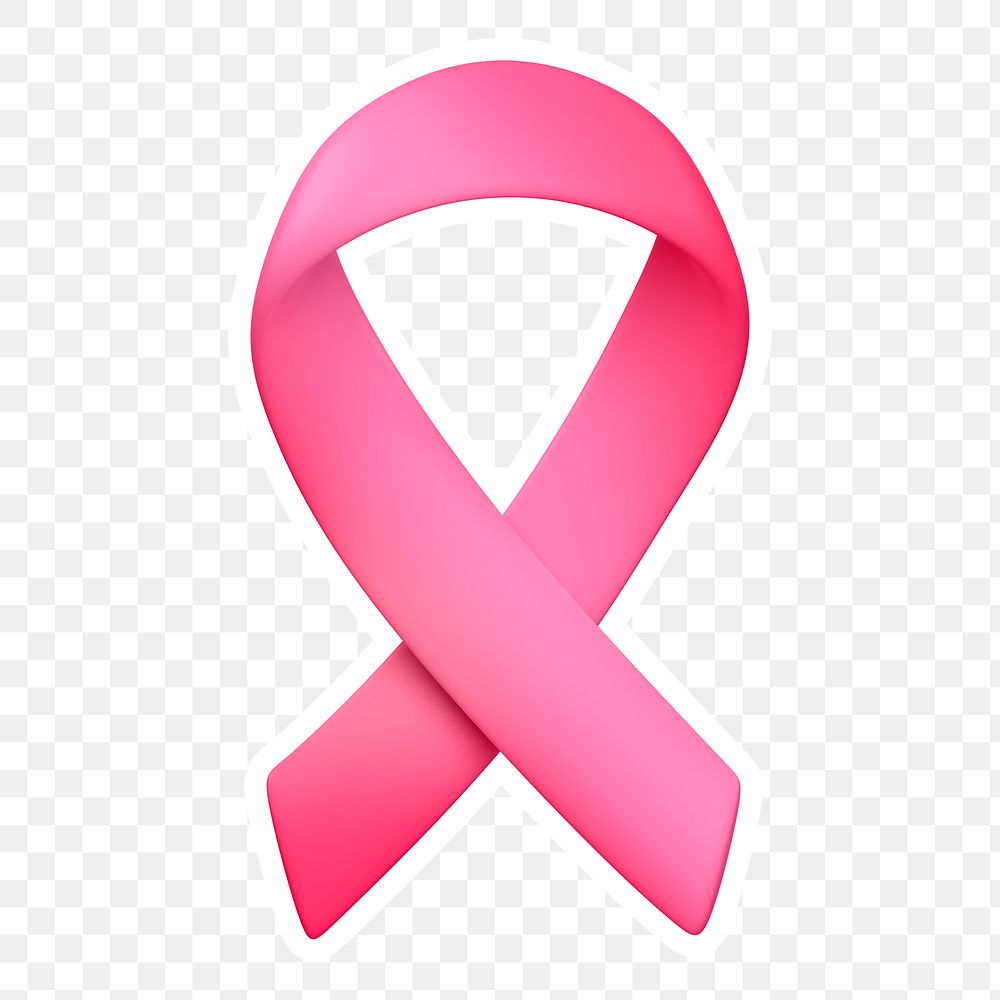 Awareness ribbon  png sticker, transparent background