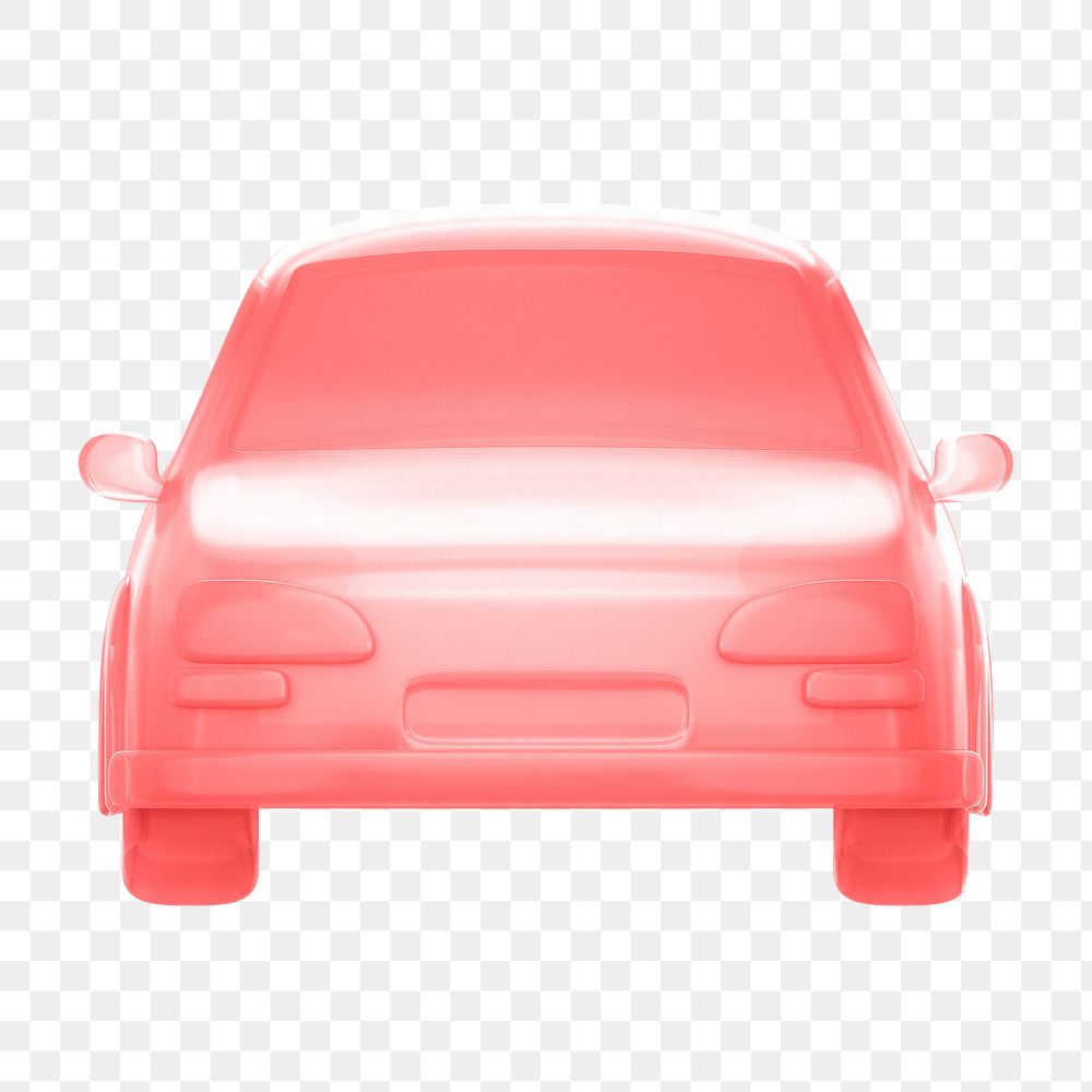 Car icon  png sticker, transparent background