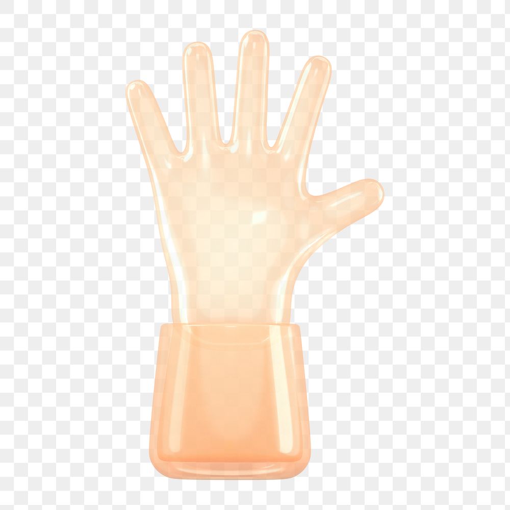 Hand icon  png sticker, transparent background