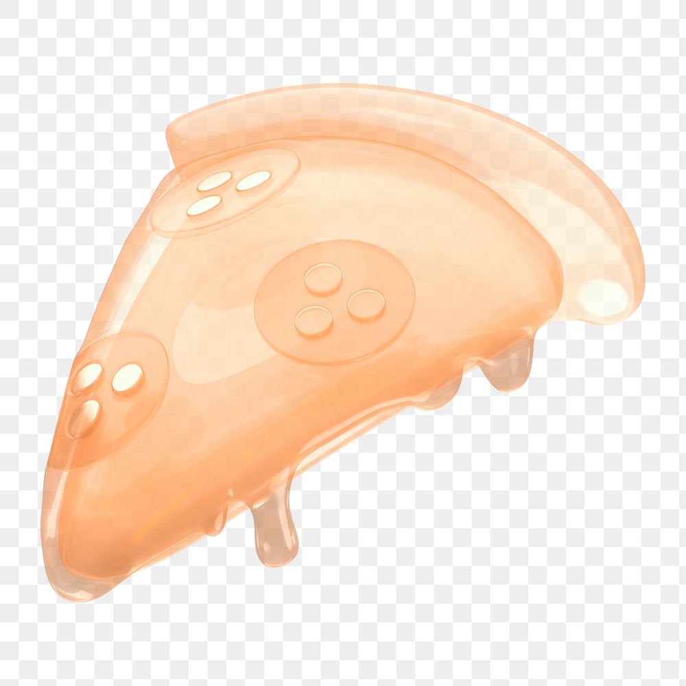 Pizza icon  png sticker, transparent background