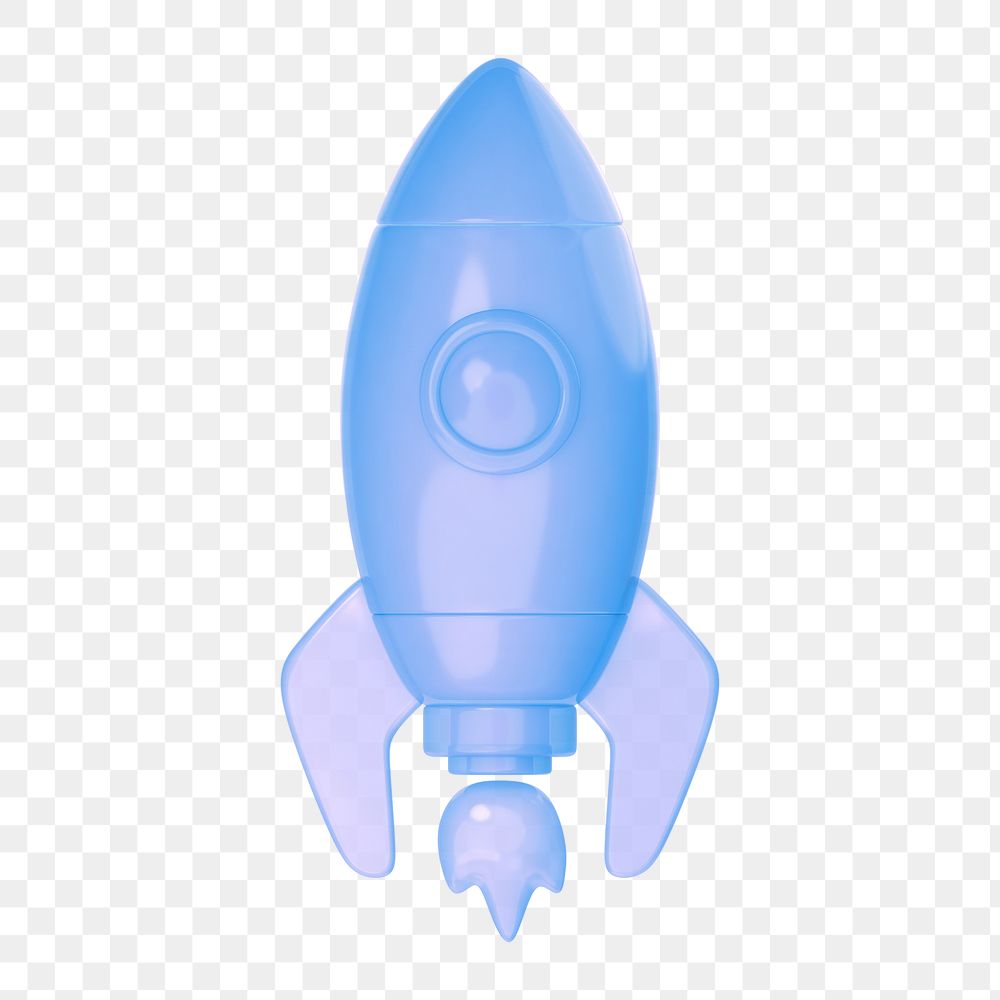 Rocket icon  png sticker, transparent background