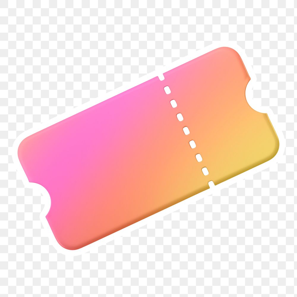 Discount coupon   png sticker, transparent background