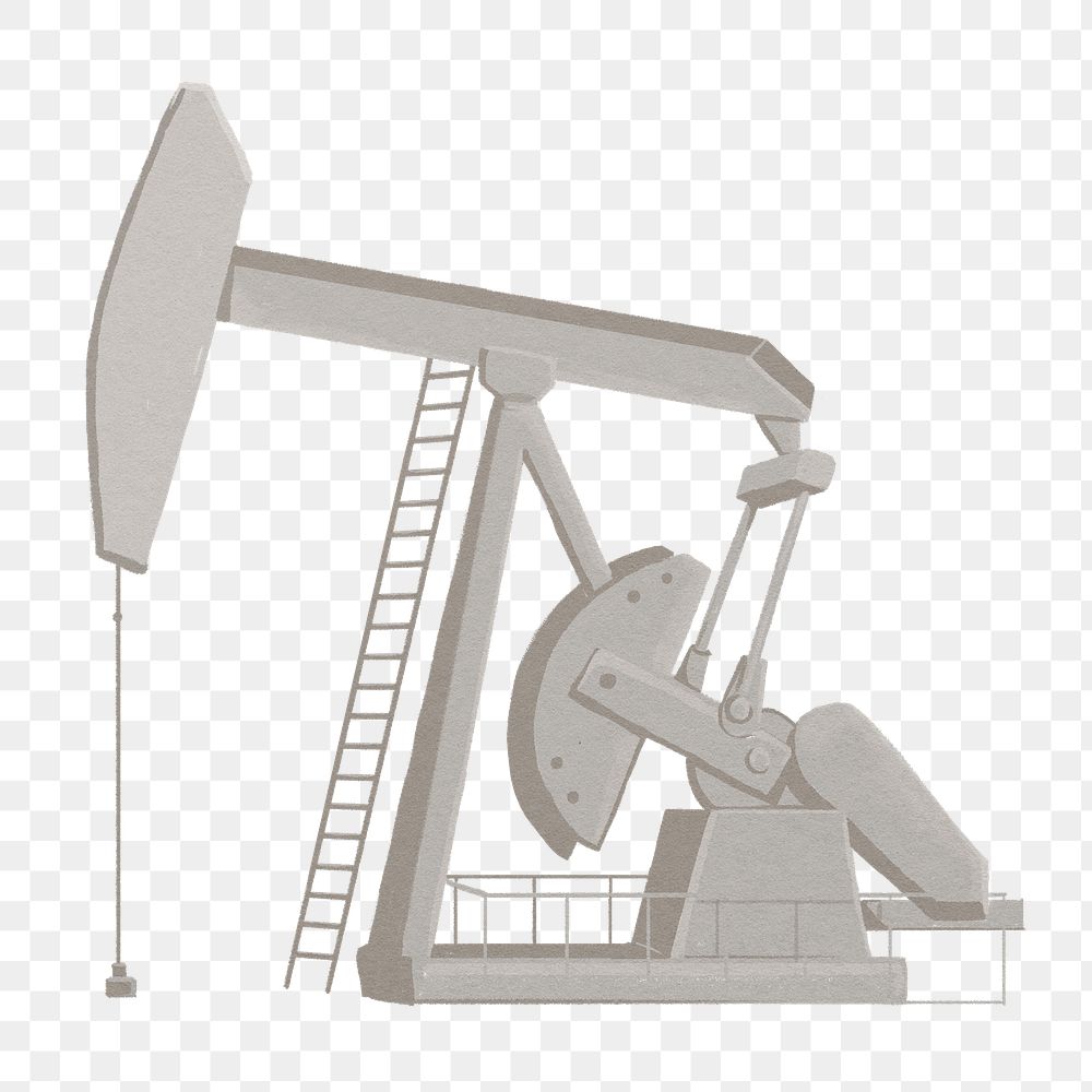 Oil patch png sticker, transparent background