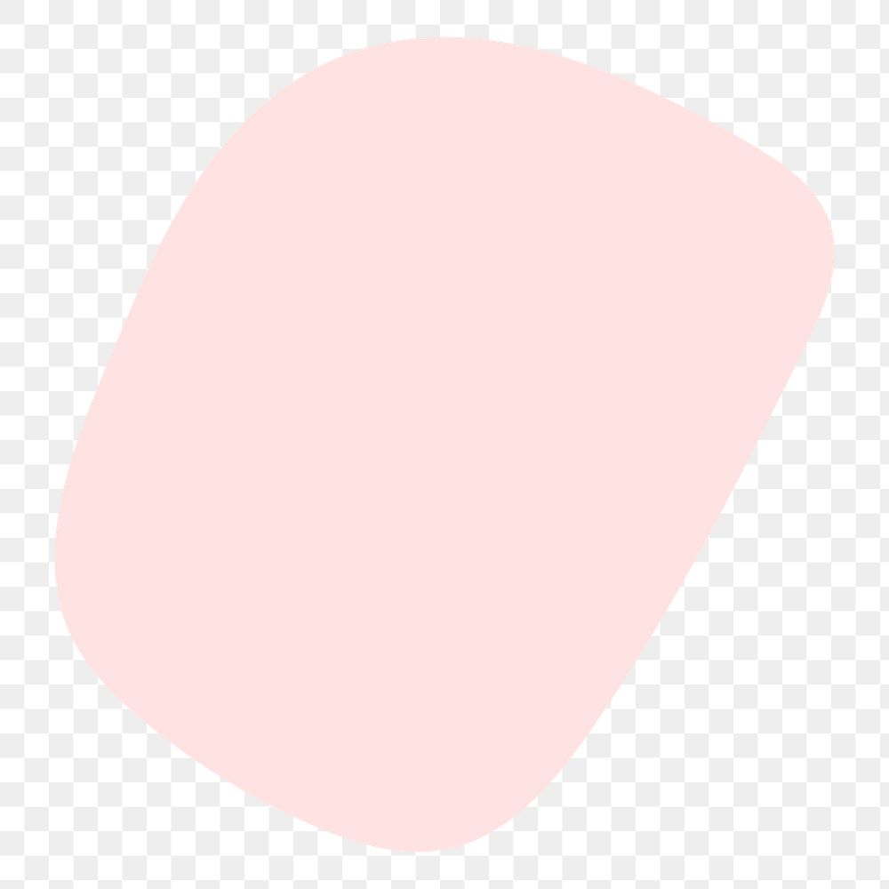 Pink square shape png sticker, transparent background