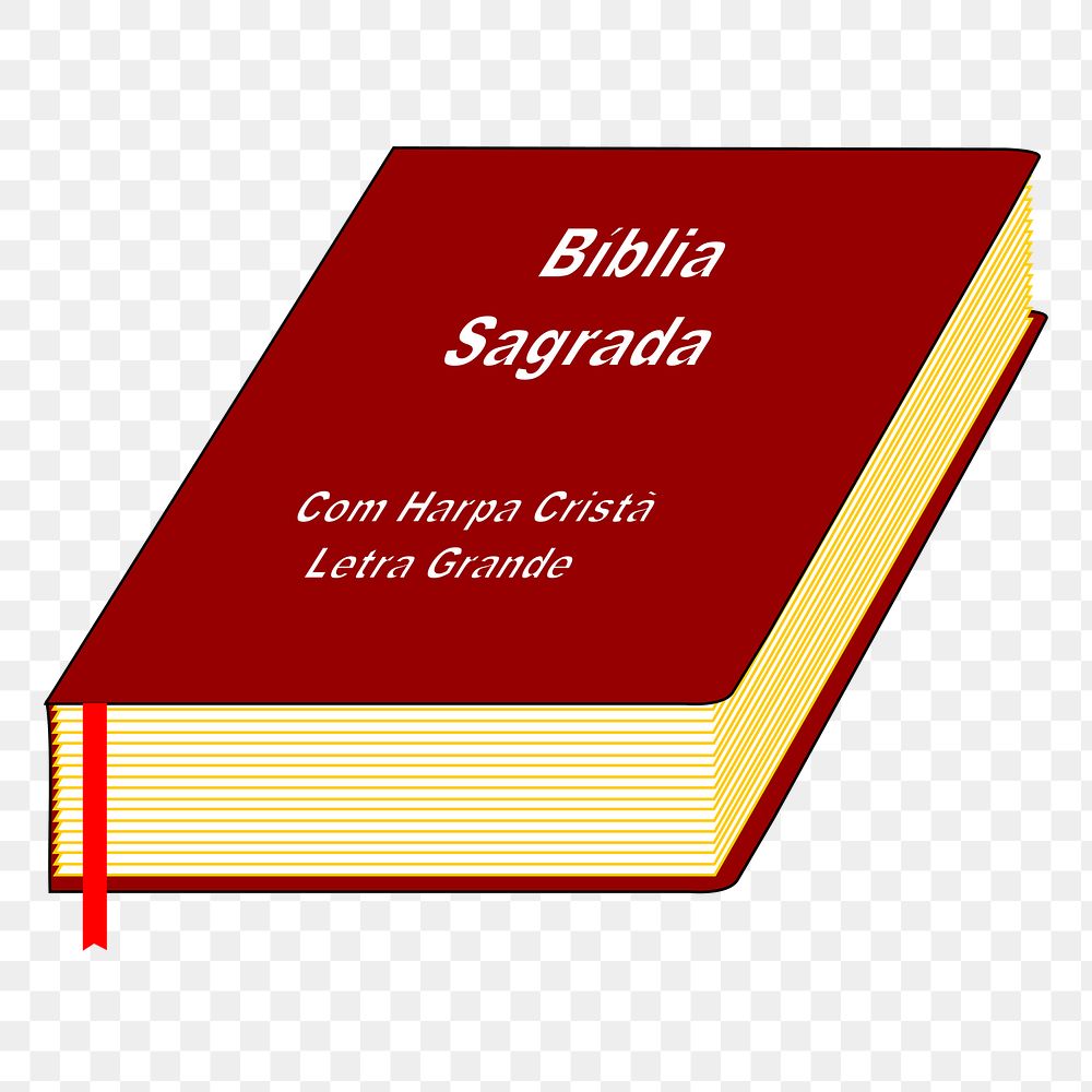 Biblia sagrada png illustration, transparent background. Free public domain CC0 image.