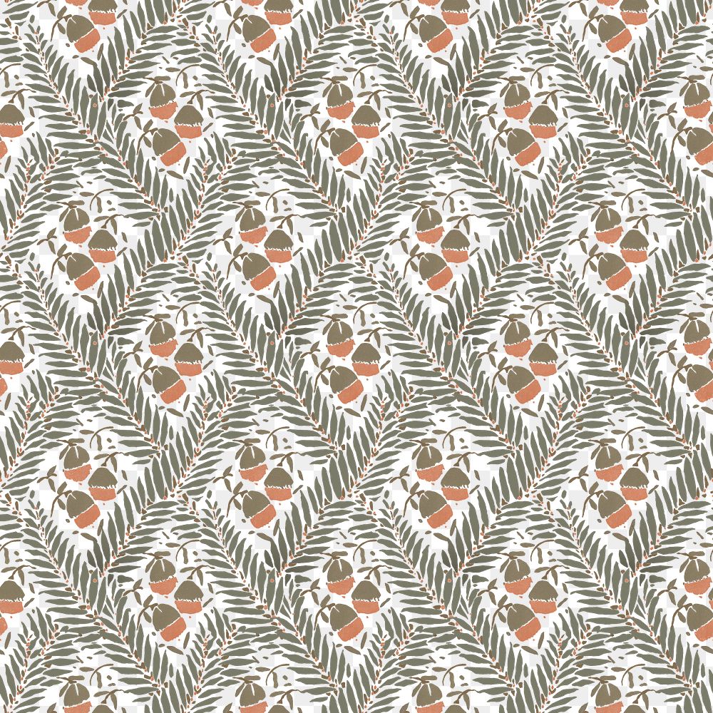 Vintage flower  png pattern, E. A. Séguy Art Nouveau transparent background, remixed by rawpixel