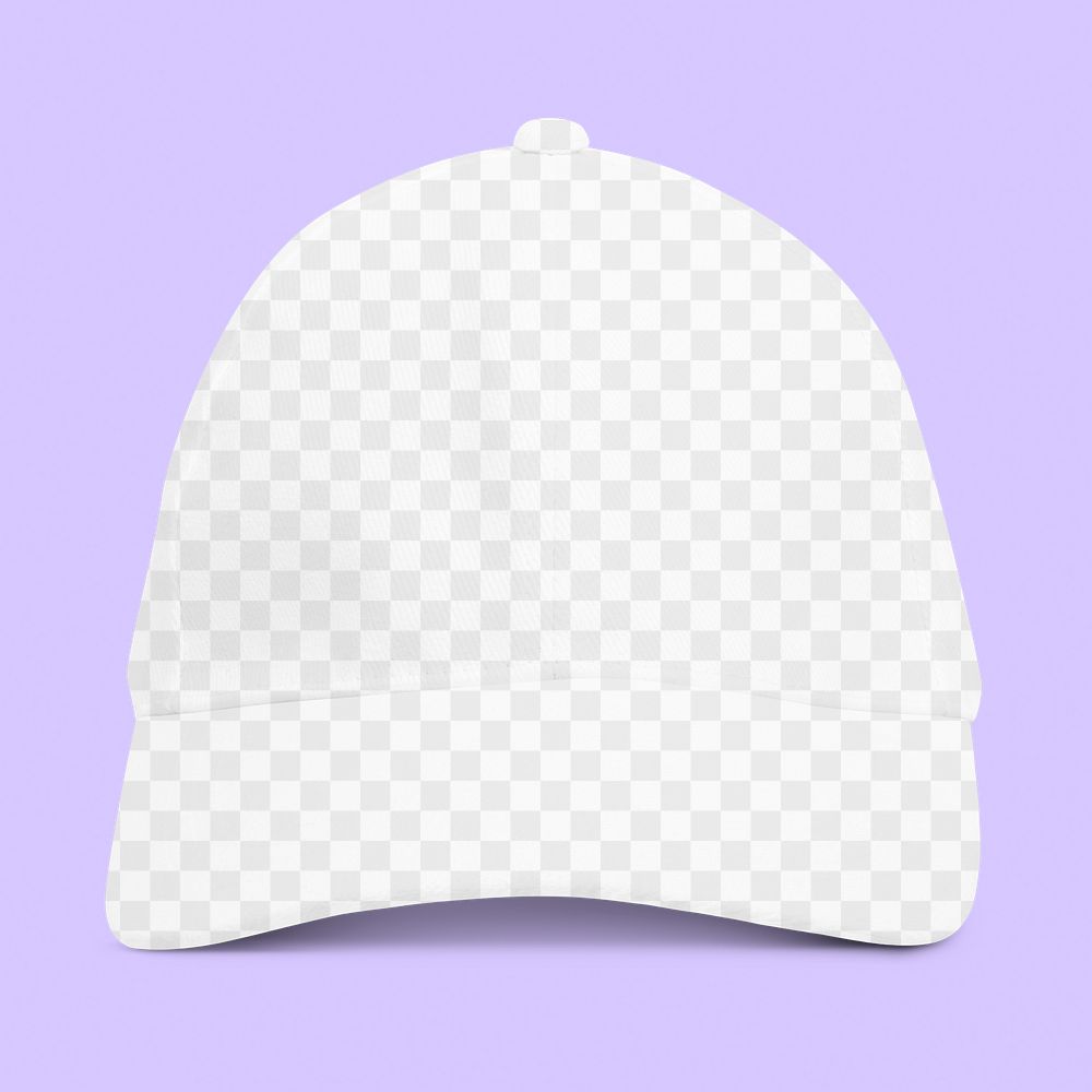 Cap png mockup, transparent design 