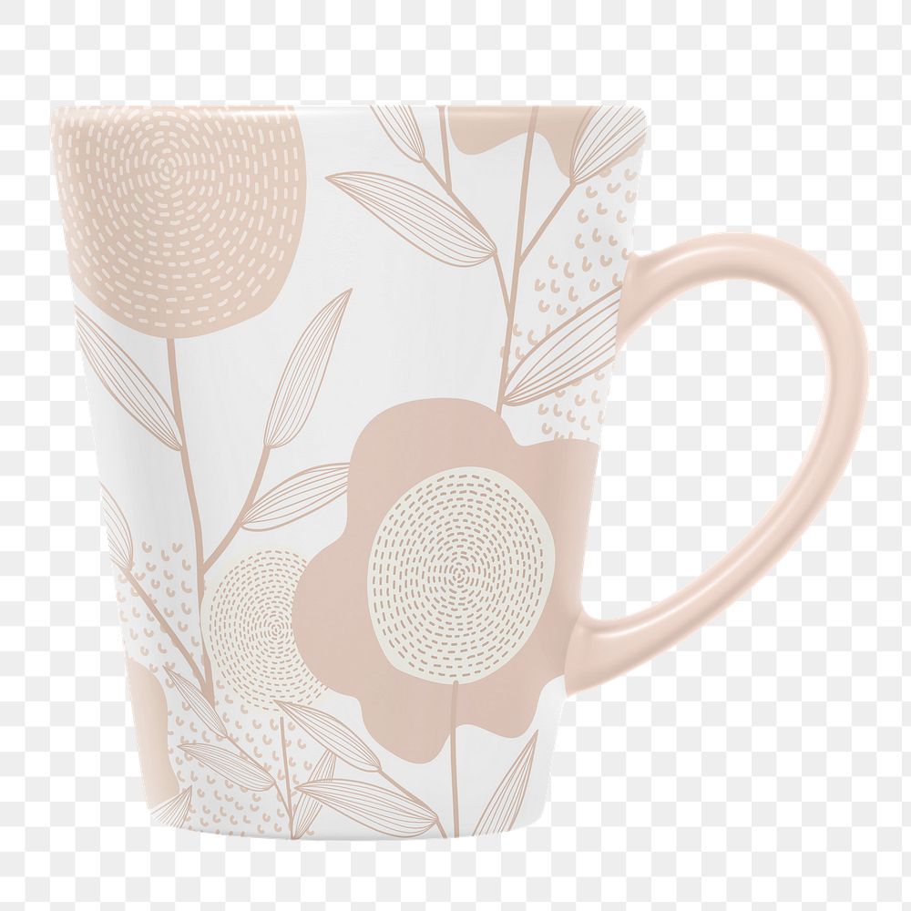 Beige ceramic mug png transparent, minimal kitchenware, free image by  rawpixel.com / bass