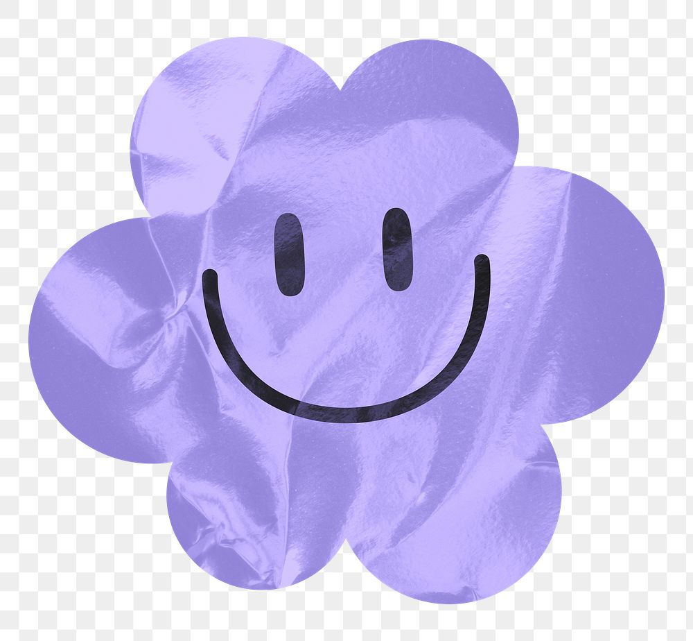 Png smiling cloud sticker, transparent background
