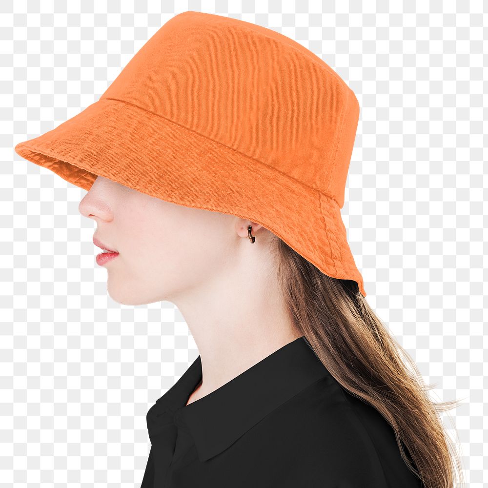 Bucket hat png sticker, transparent background