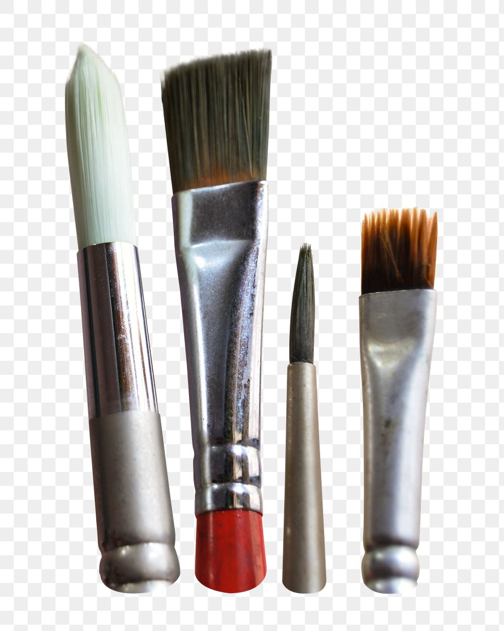 Paint brushes png sticker, transparent background