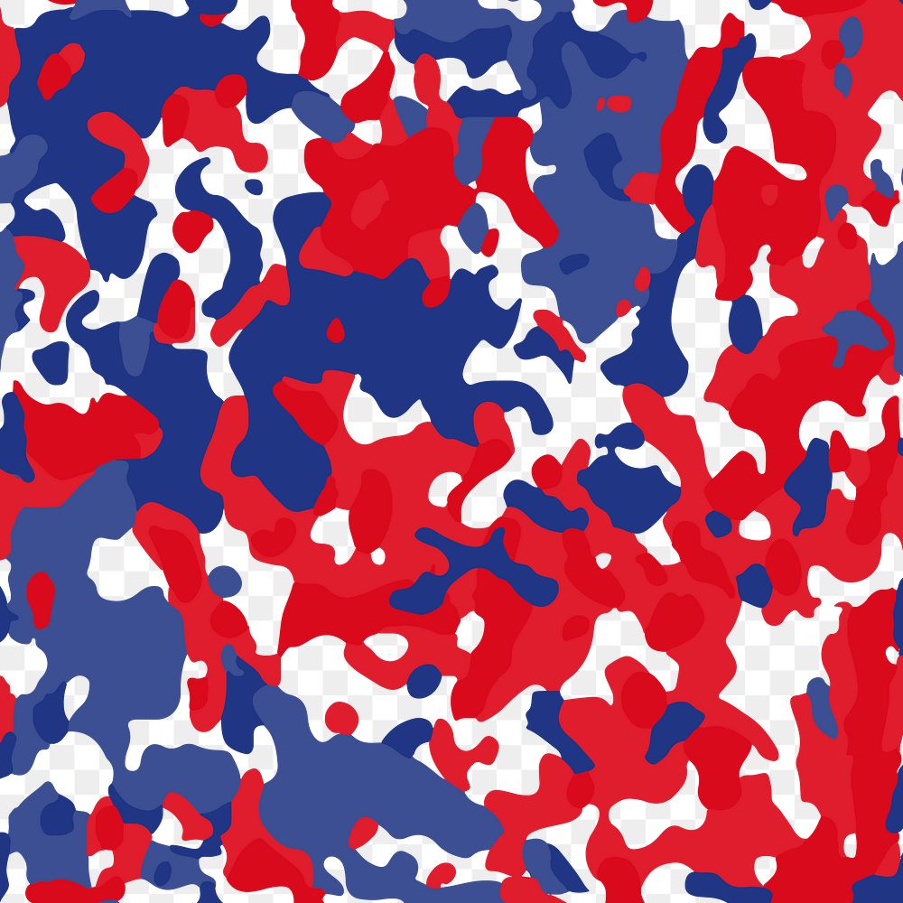 Colorful camouflage png pattern sticker, transparent background