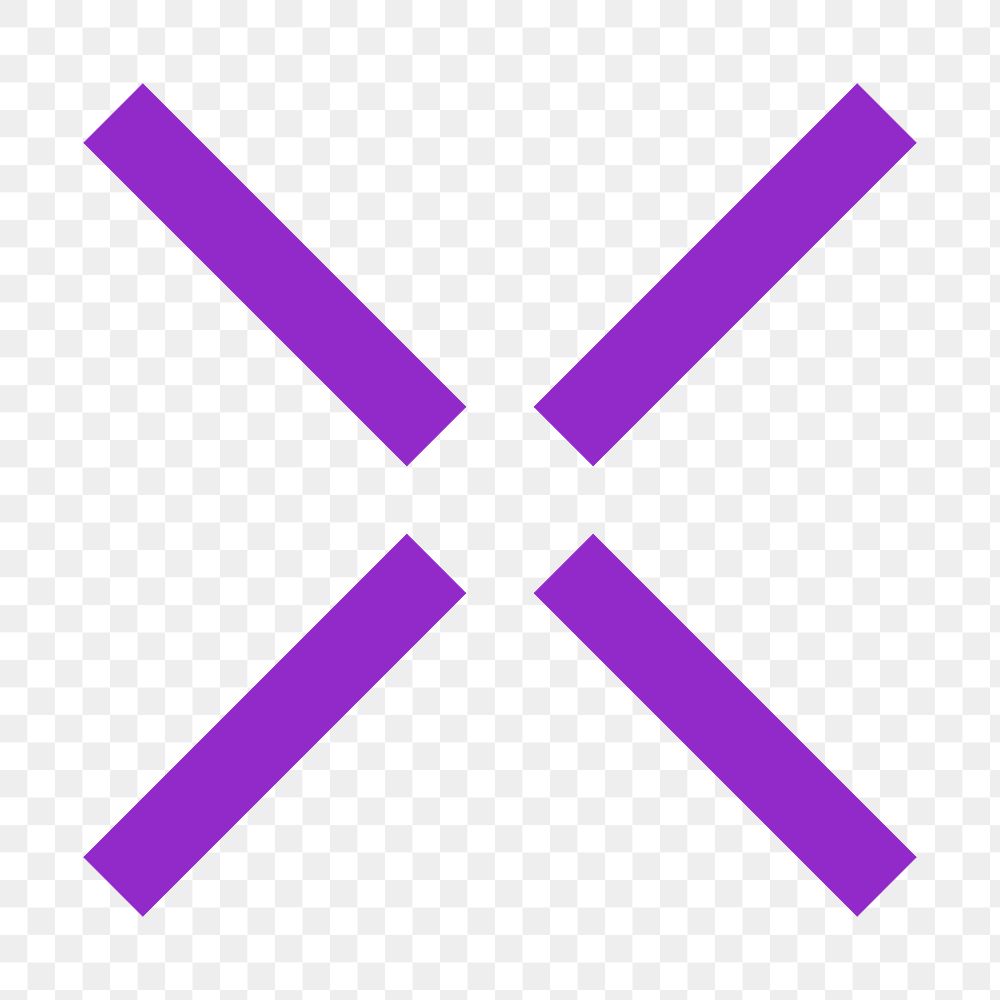 Purple lines png sticker, transparent background 