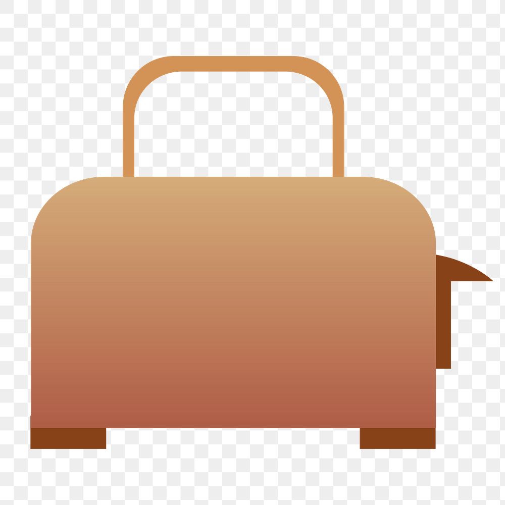 Toaster png illustration, transparent background. Free public domain CC0 image.