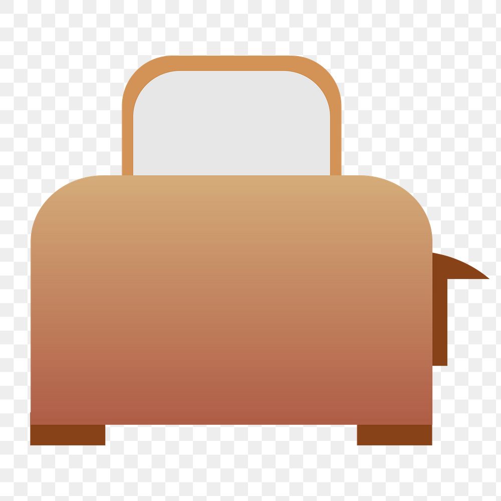 Toaster png illustration, transparent background. Free public domain CC0 image.