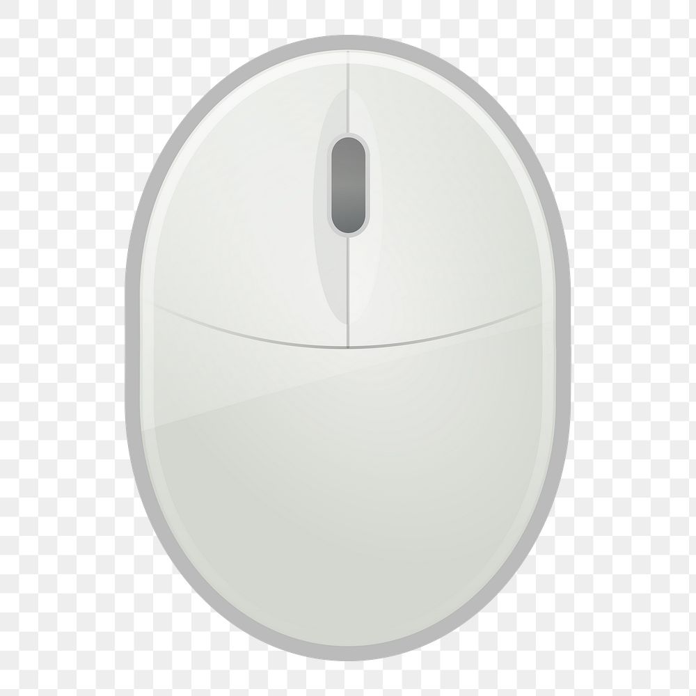 Mouse png illustration, transparent background. Free public domain CC0 image.