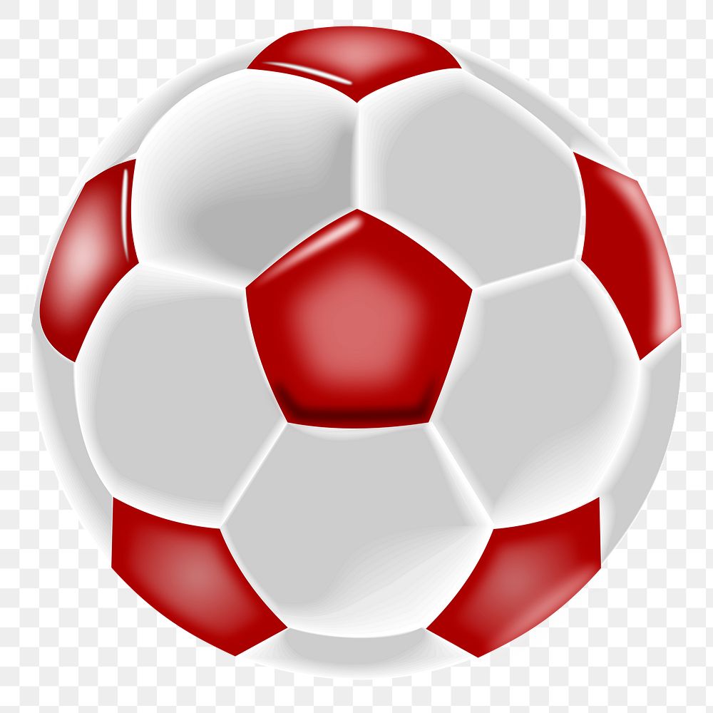 Football png illustration, transparent background. Free public domain CC0 image.