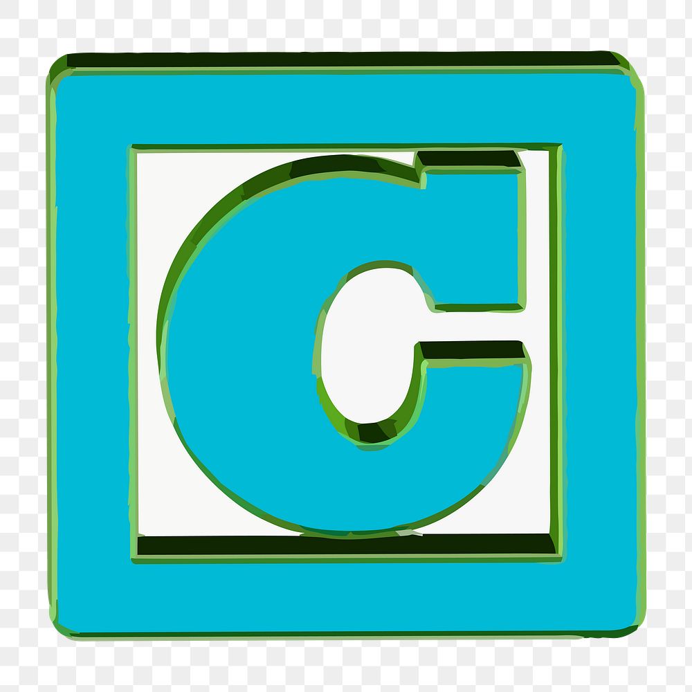 C alphabet png illustration, transparent background. Free public domain CC0 image.