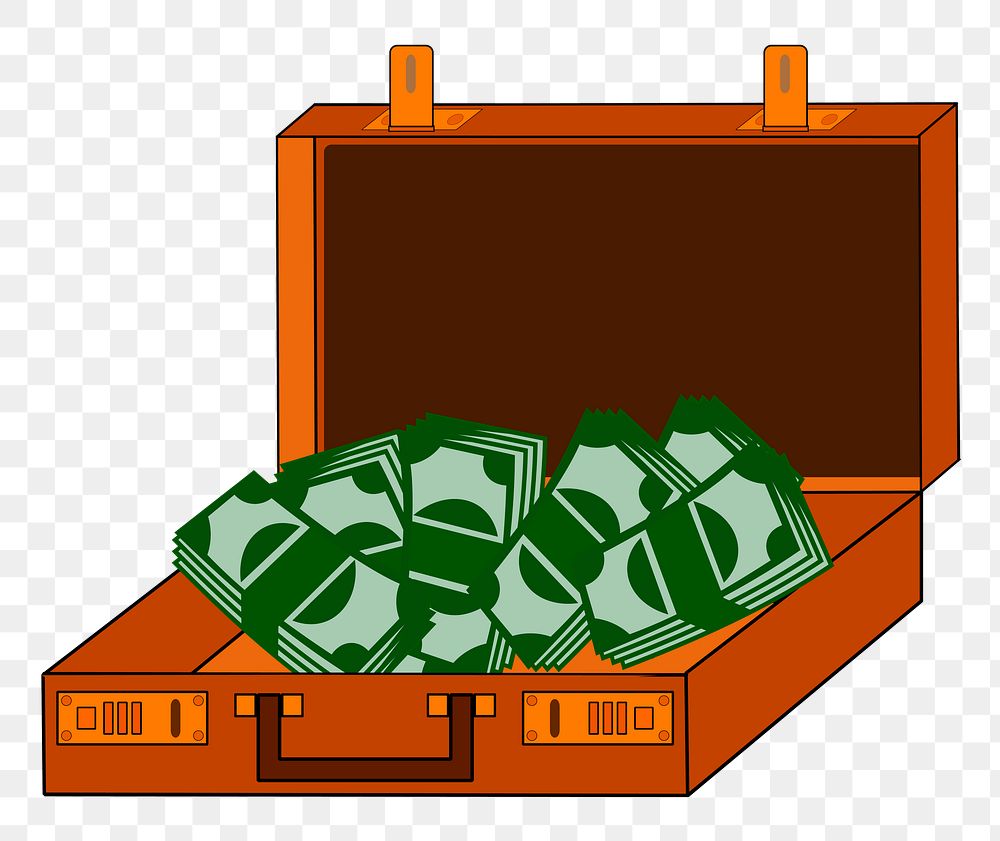 Money png illustration, transparent background. Free public domain CC0 image.