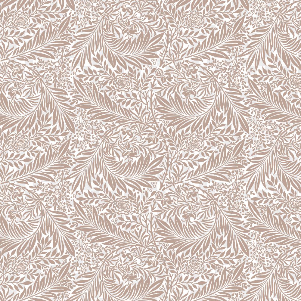 PNG William Morris's leaf pattern sticker, vintage floral design, transparent background