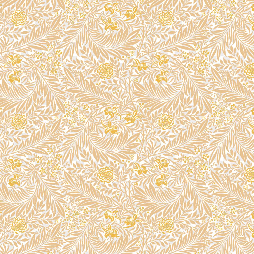 PNG William Morris's leaf pattern sticker, vintage floral design, transparent background