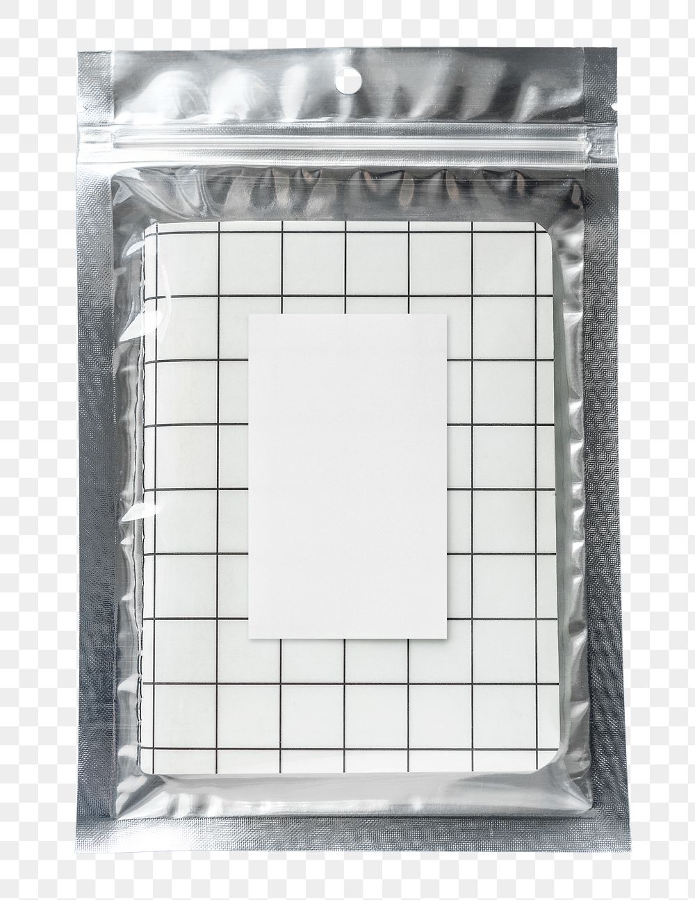 Plastic pouch png sticker, transparent background