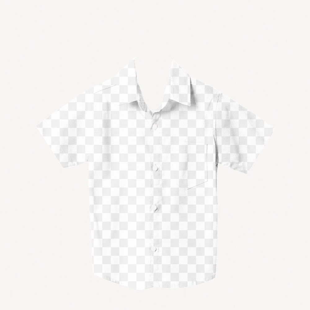 Kid's shirt  png mockup, transparent design 