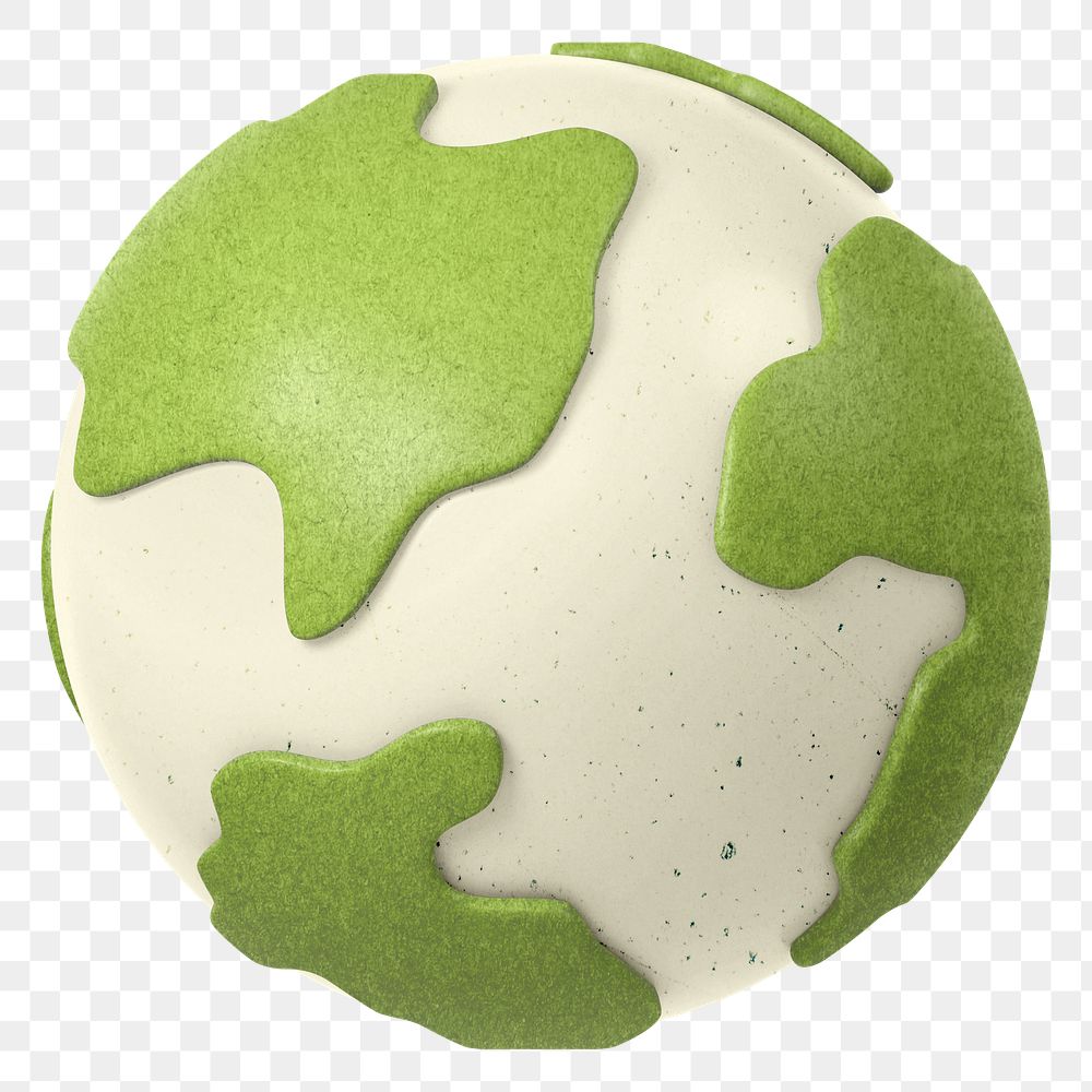 Save earth png business sticker, transparent background 
