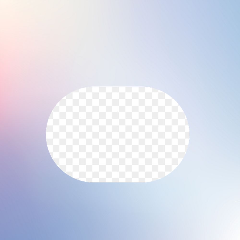 PNG geometric round frame sticker, transparent background
