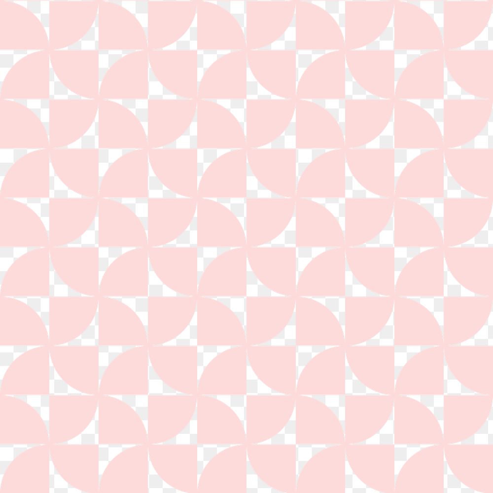 Pink pattern png geometric sticker, transparent background